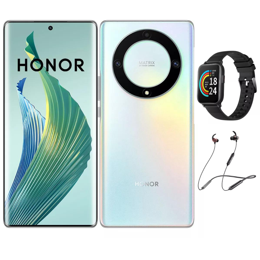 Honor Magic 5 Lite 256Gb 8Gb RAM con Smartband 1More y Audífonos