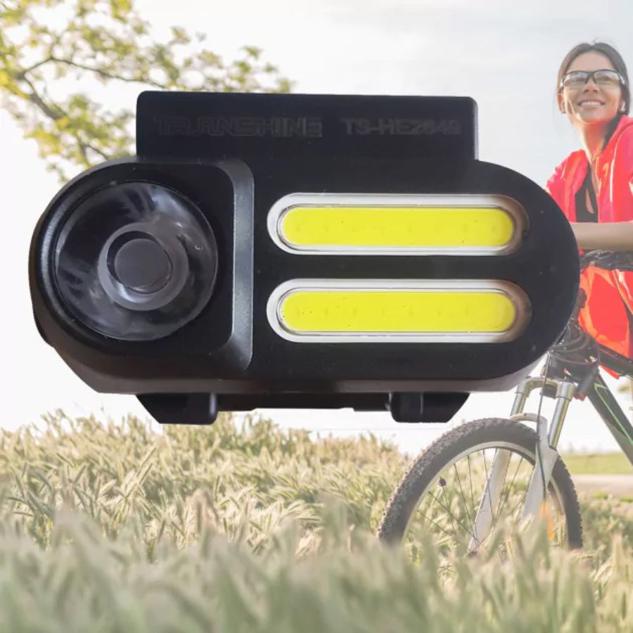 Lampara  LED para bicicleta recargable