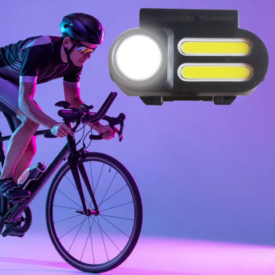 Lampara  LED para bicicleta recargable