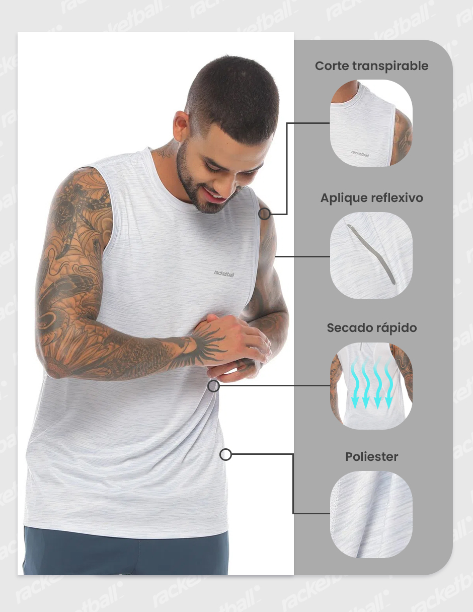 Camiseta Esqueleto Hombre para un Look Deportivo y Moderno RA03941BLJA