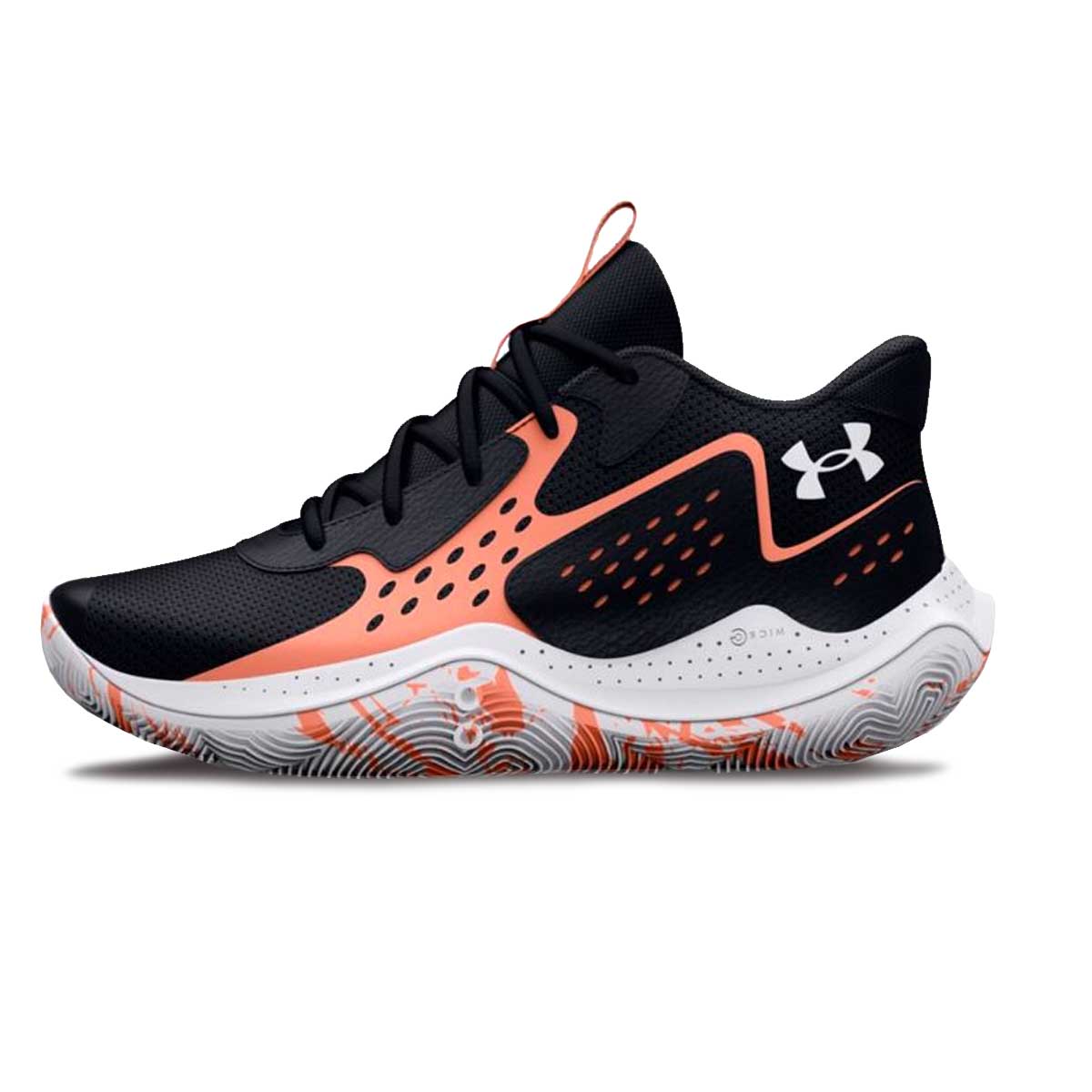 Tenis Under Armour Jet 23 Negro Rosa Mujer Deportivo Basquetbol.