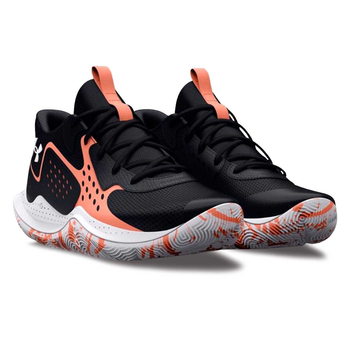 Tenis Under Armour Jet 23 Negro Rosa Mujer Deportivo Basquetbol.