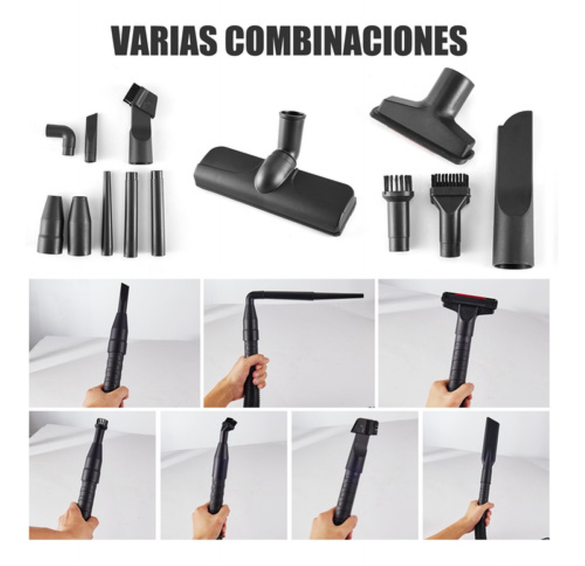 Aspiradora Industrial Seco-mojado De Agua Soplador 15l