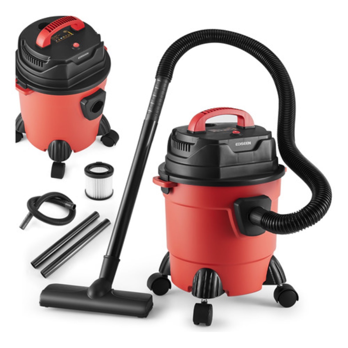 Aspiradora Industrial Seco-mojado De Agua Soplador 15l