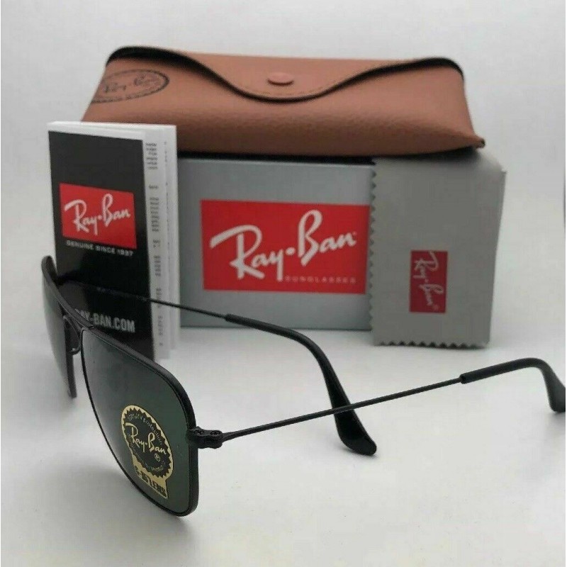 Lentes de sol Ray Ban Rb3136 W3338 Caravan Negro G-15 Matte Original