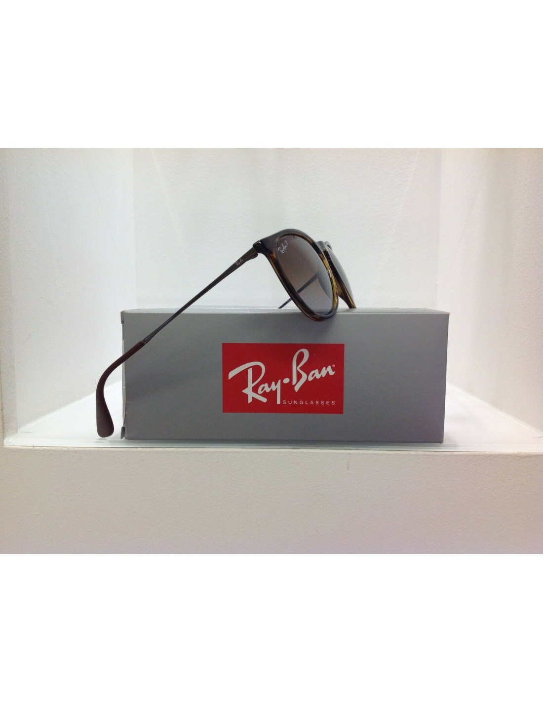Lentes de sol Ray Ban Rb4171 710/T5 Erika Carey Cafe degradado Polarizado