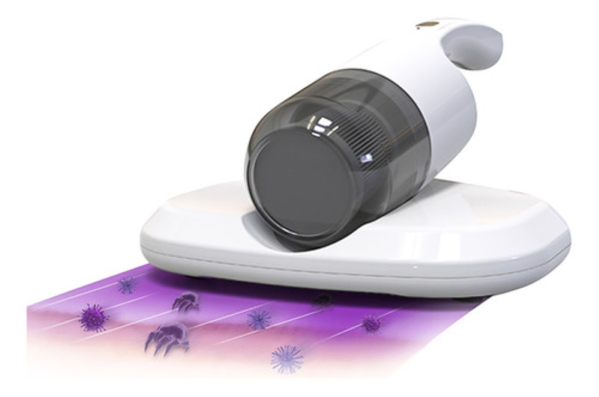 Aspiradora Inalambrica De Mano Luz Uv Eliminación De Ácaros