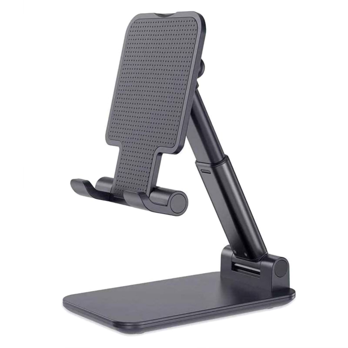 Soporte Celular Mesa Escritorio Ajustable Altura e Inclinación ZMJ53 Negro