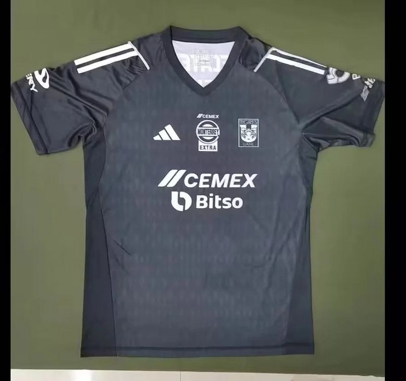 Nuevo Jersey Portero Tigres UANL Nuevo Leon Negro Arquero Talla XL