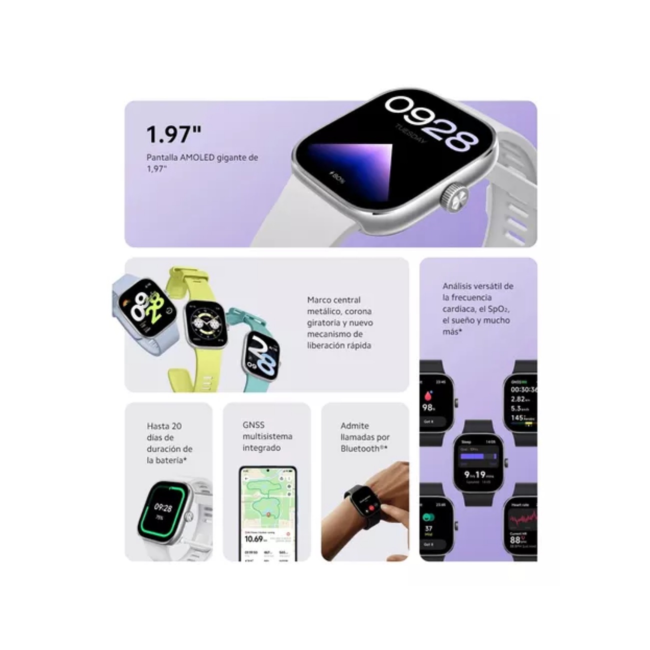 Smartwatch Redmi Watch 4