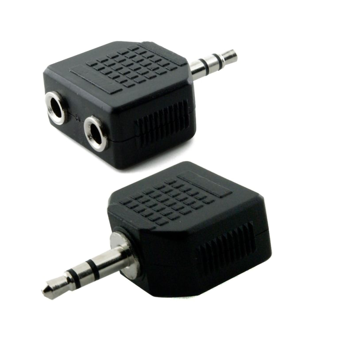 Splitter Divisor Auxiliar Audífonos Dos Salidas 3.5mm