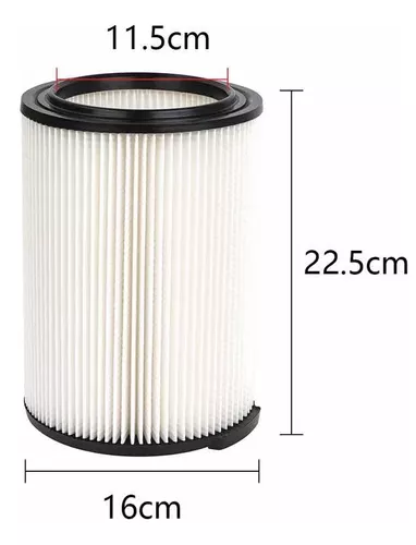 Filtro Para Aspiradora Ridgid Vf4000 De 5 A 20 Galones IPSEI.