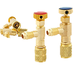 Válvulas para  R410 5/16 X 5 1/6 Y 1/4x5/16 Adaptador 2piezas