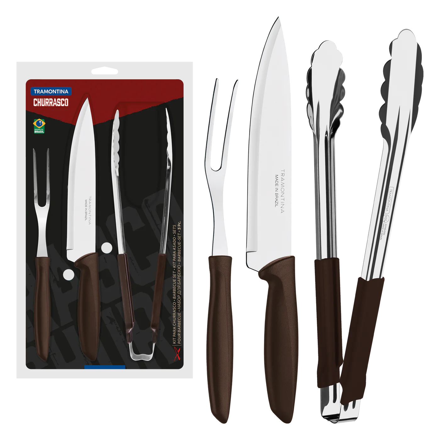 Juego para asado 3 piezas