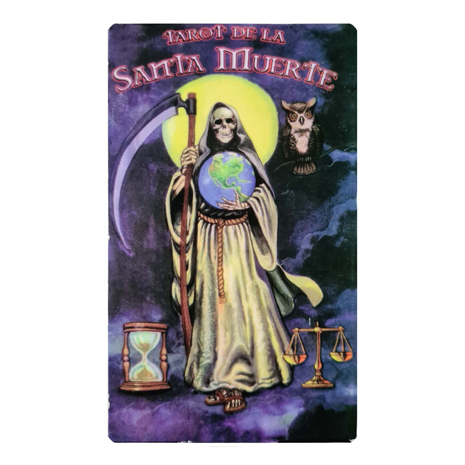 Tarot Santa Muerte Original Plastificado 80 Cartas: Lecturas Profundas y Acertadas