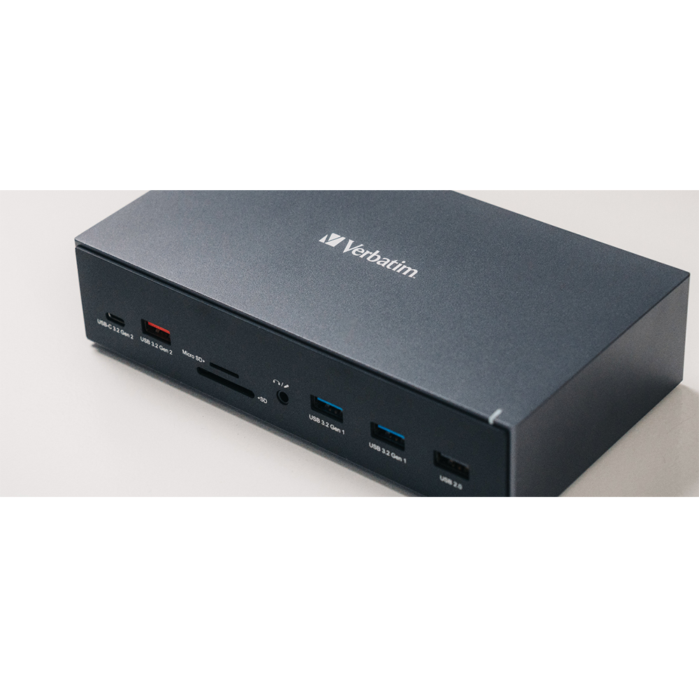 Docking Station Estacion De Trabajo Verbatim 17 Puertos 8k