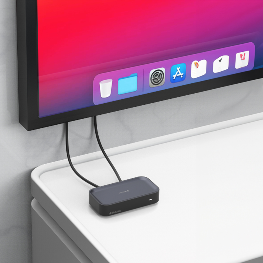 Transmisor Adaptador Inalambrico Pantalla Con Hub Share My Screen Verbatim