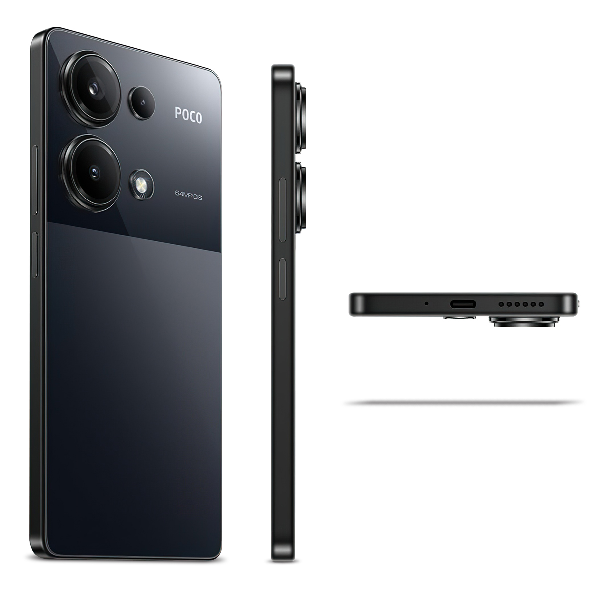 Celular Xiaomi Poco M6 Pro Helio 8GB 256GB 6.67Pulg Black