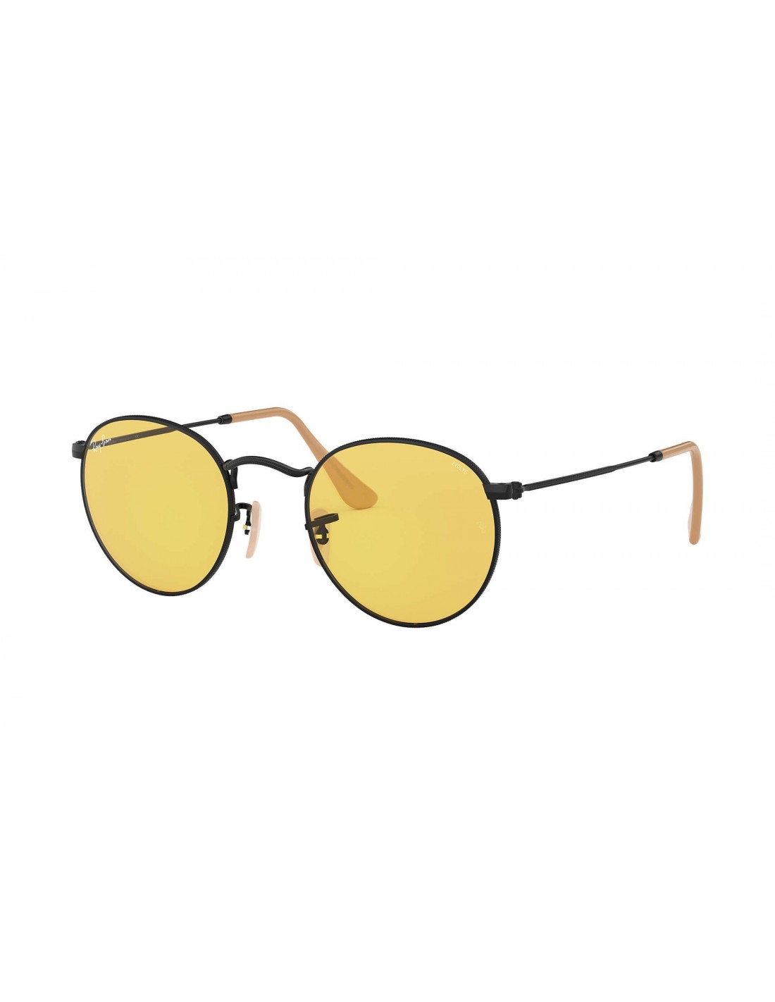 Lentes de sol Ray Ban Rb3447 9066/4A Round Metal Evolve Ambar Dorado Fotocromatico