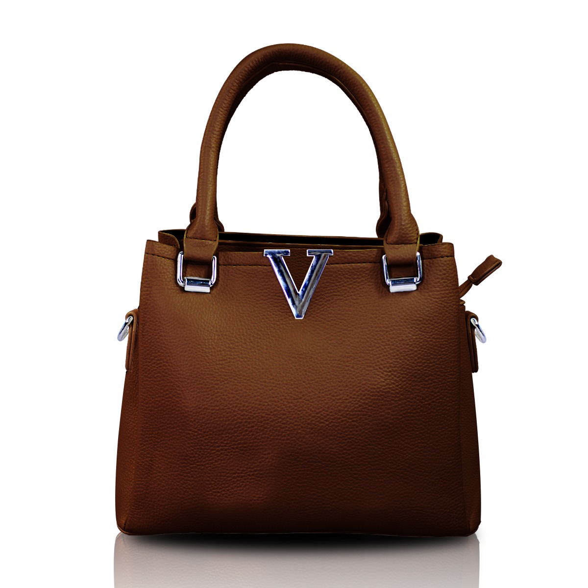 Bolso color Cafe Casual De Hombro Para Mujer Con Correa