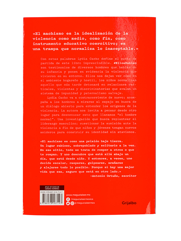 Libro Ellos Hablan Autor Lidia Cacho