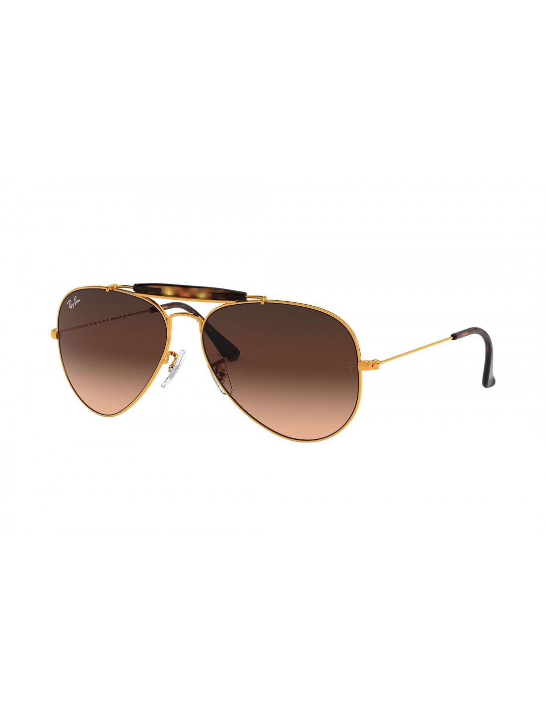 Lentes de sol Ray Ban Rb3029 9001A5 Outdoorsman II Bronce Degradado Dorado