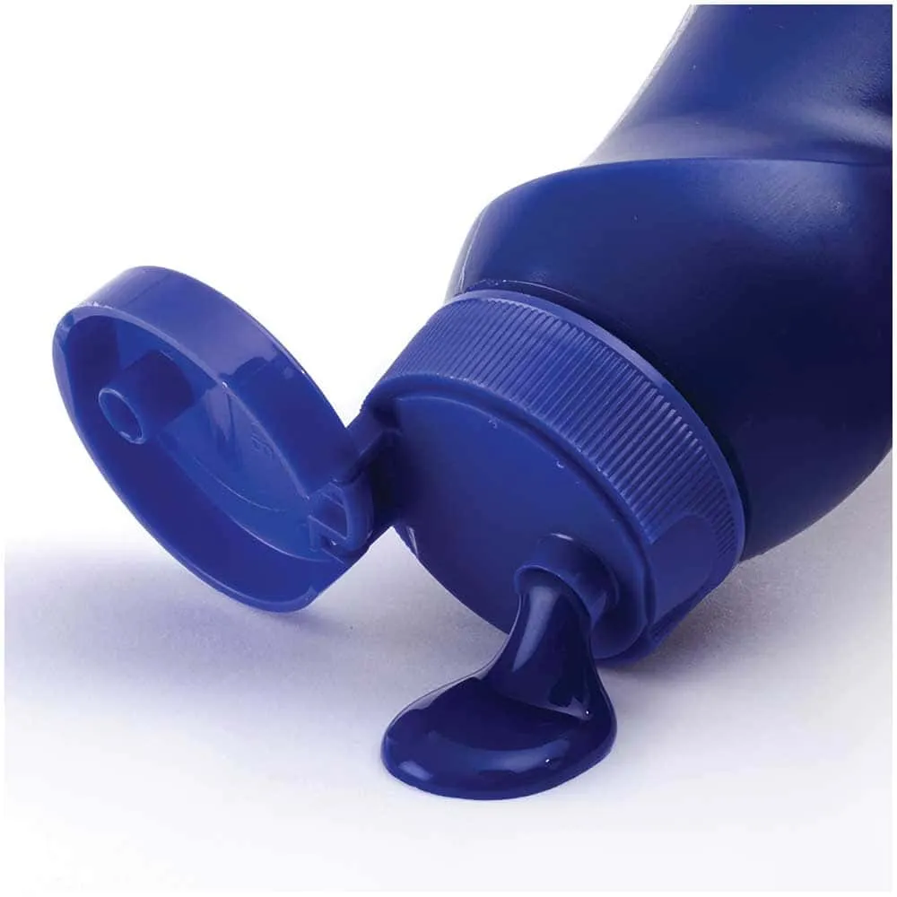 Pelikan Pintura Digital Para Dedos 600 ml, Rojo Azul Amarillo Blanco, 4 Piezas