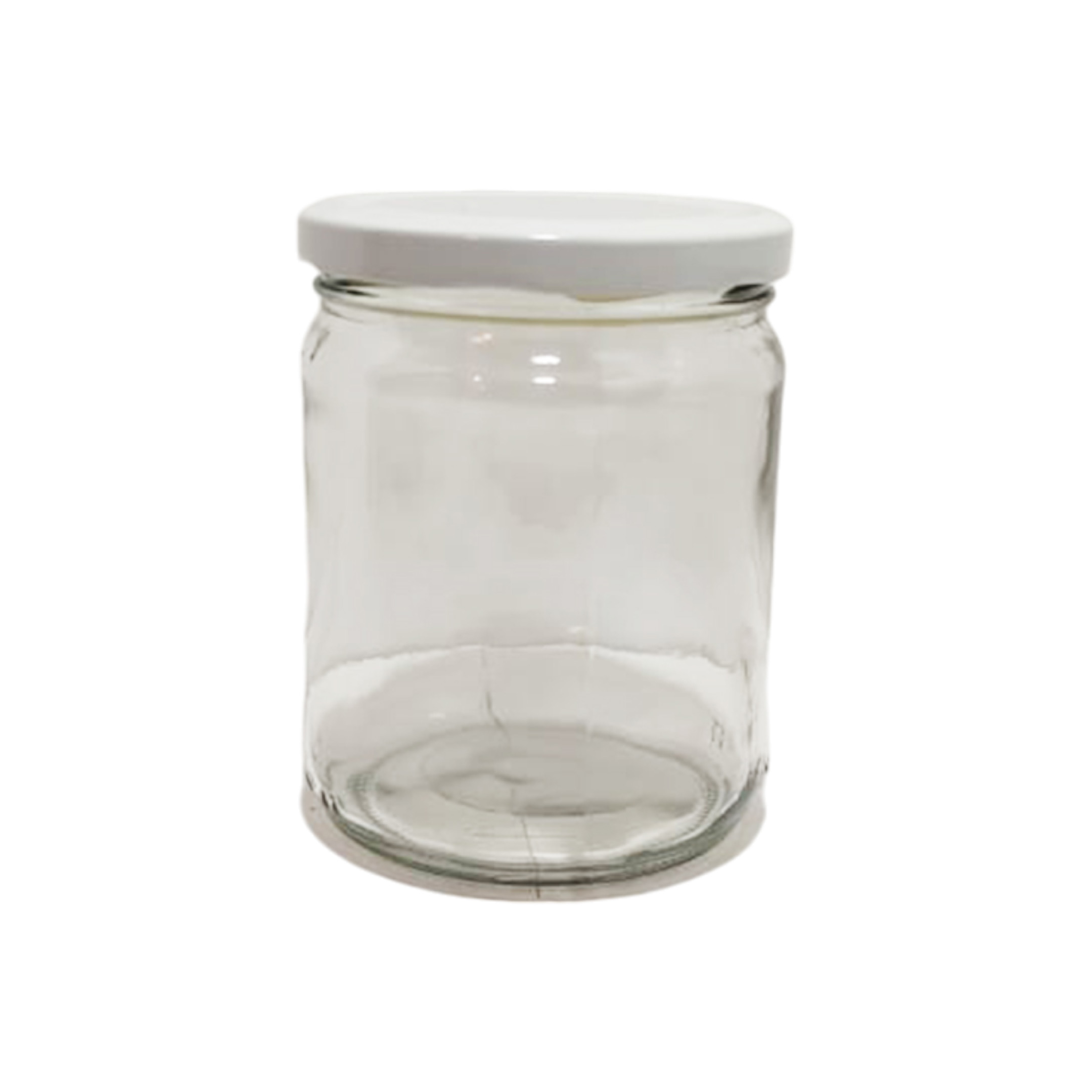 Frasco de vidrio Label panel 16 oz/ 500 ml con tapa, 24 piezas/ conservas