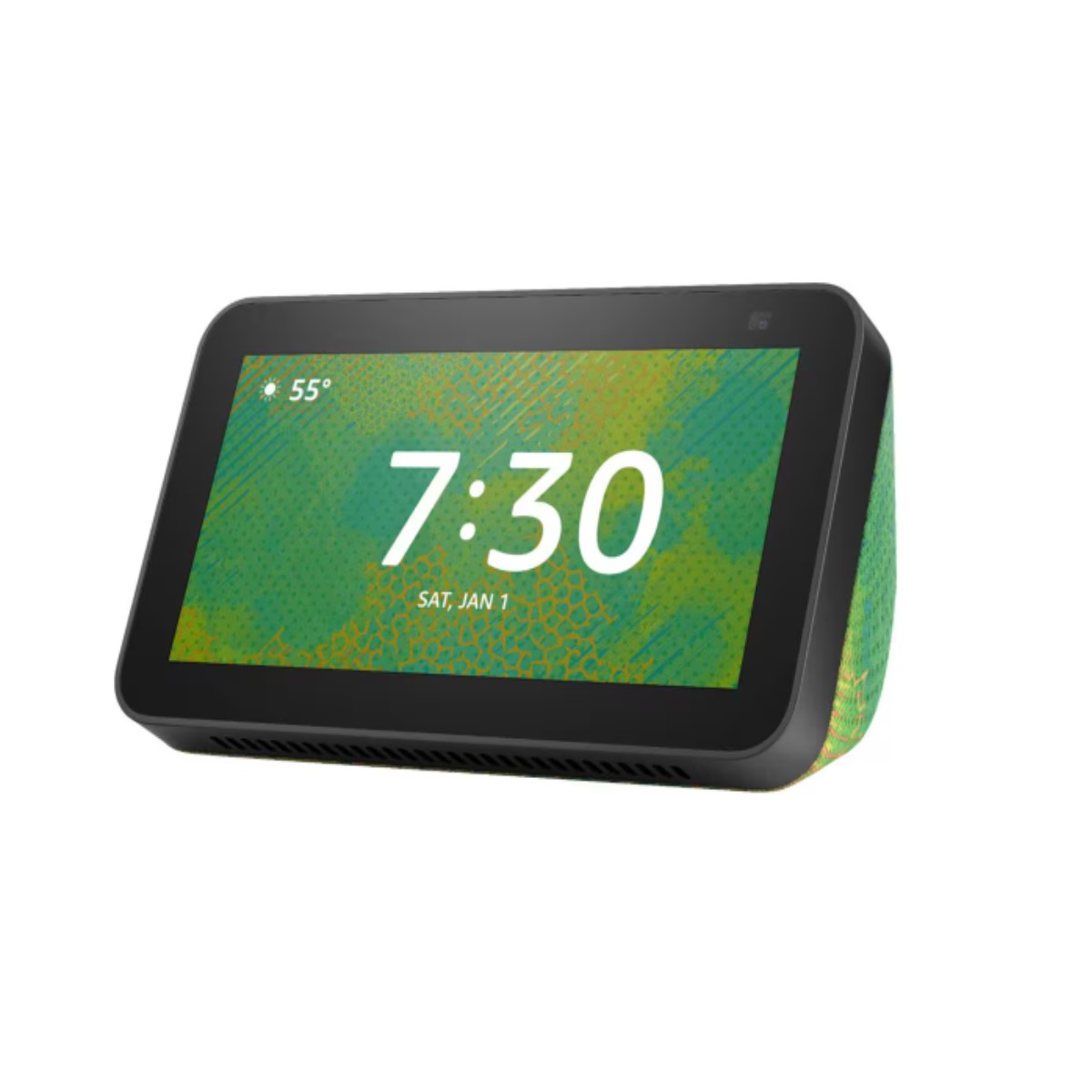 Amazon Echo Show 5 2nd Gen Kids con asistente virtual Alexa, pantalla integrada de 5.5" color camaleón