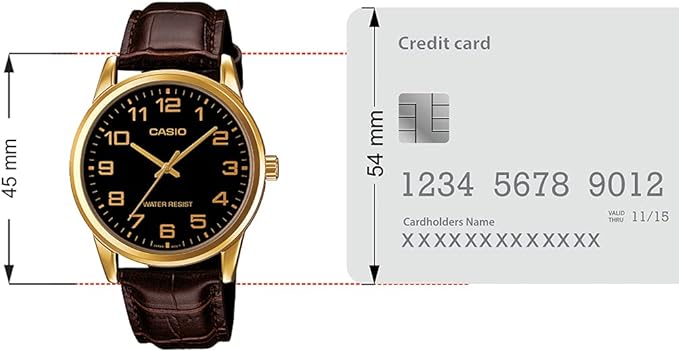Casio MTP-V001GL-1BUDF Reloj de pulsera, Mezcla, Movimiento de cuarzo