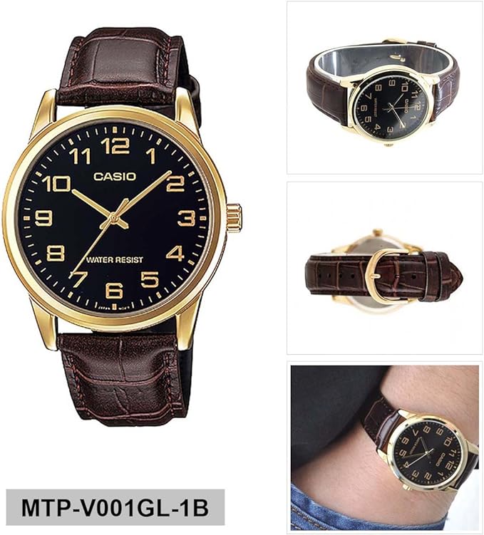 Casio MTP-V001GL-1BUDF Reloj de pulsera, Mezcla, Movimiento de cuarzo