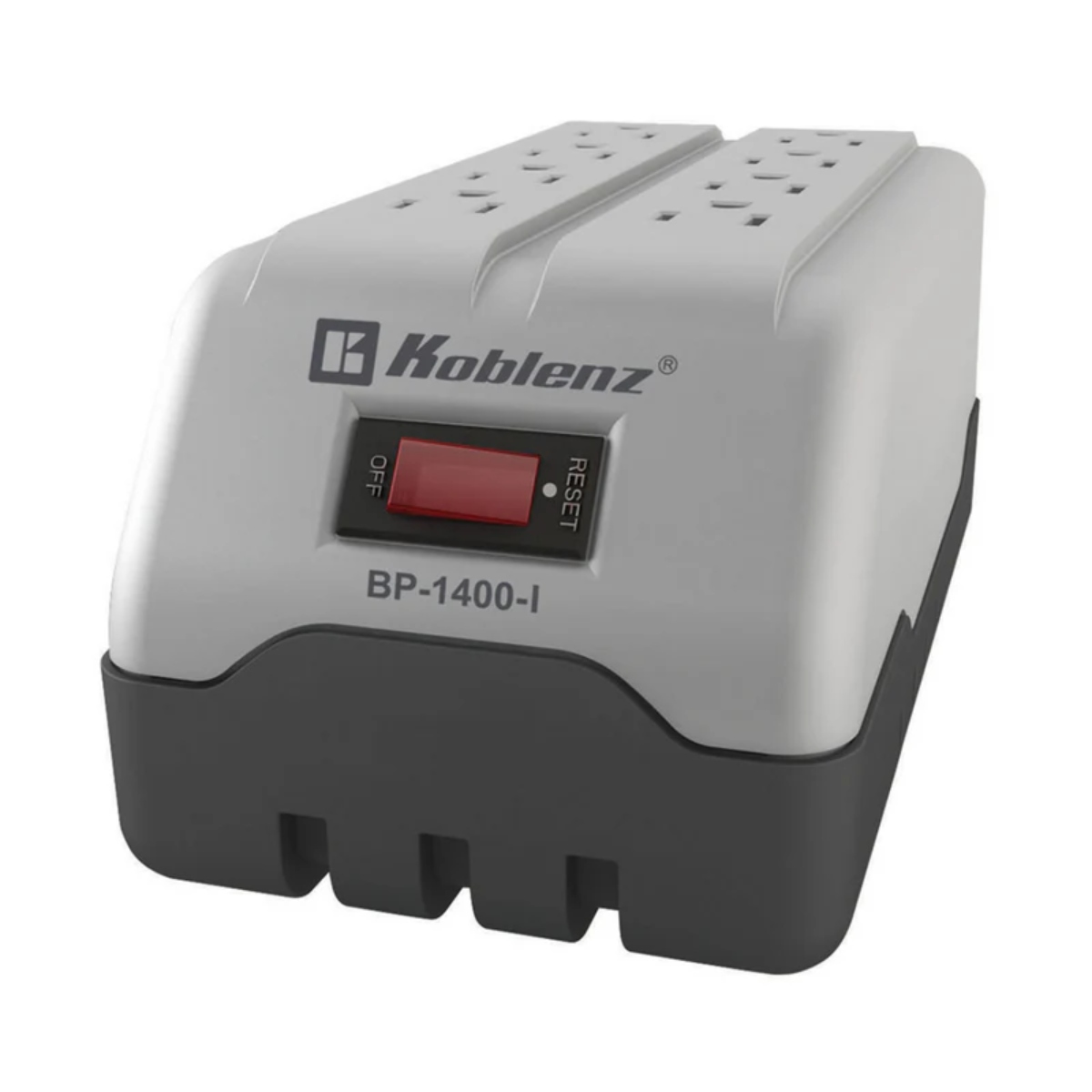 Regulador de Voltaje Koblenz BP-1400-I 8 Contactos 1400 VA / 800W ENDY1.