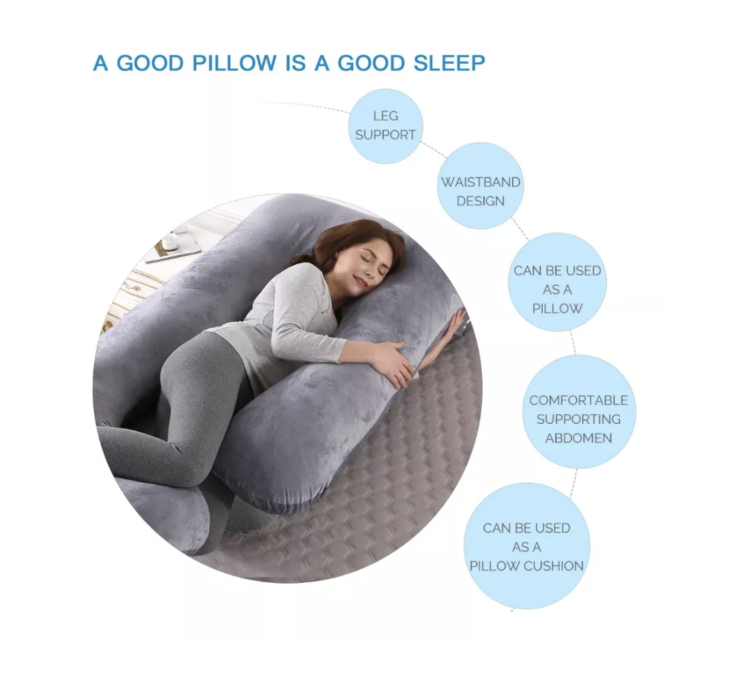 Almohada Para Embarazo Y Lactancia Maternidad Embarazadas