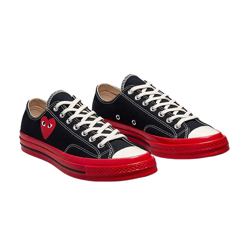 Tenis Converse x Comme des Garçons PLAY Chuck 70 Low Top
