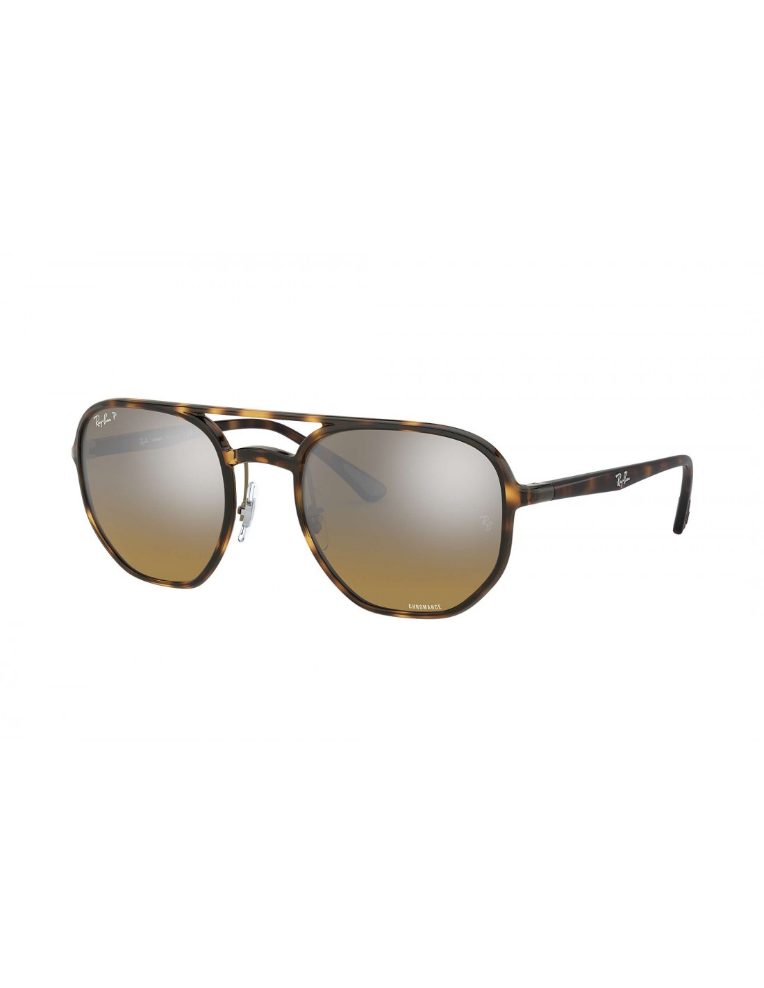 Lentes de sol Ray Ban RB4321CH 710/A2 Marshal CHROMANCE Cafe B-15 Polarizado