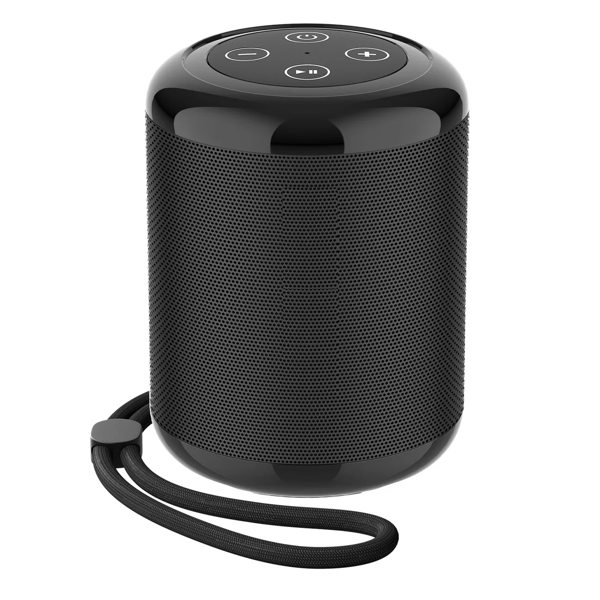 1hora Mini Bocina Portátil Bluetooth Inalámbrica Altavoz Sd negro
