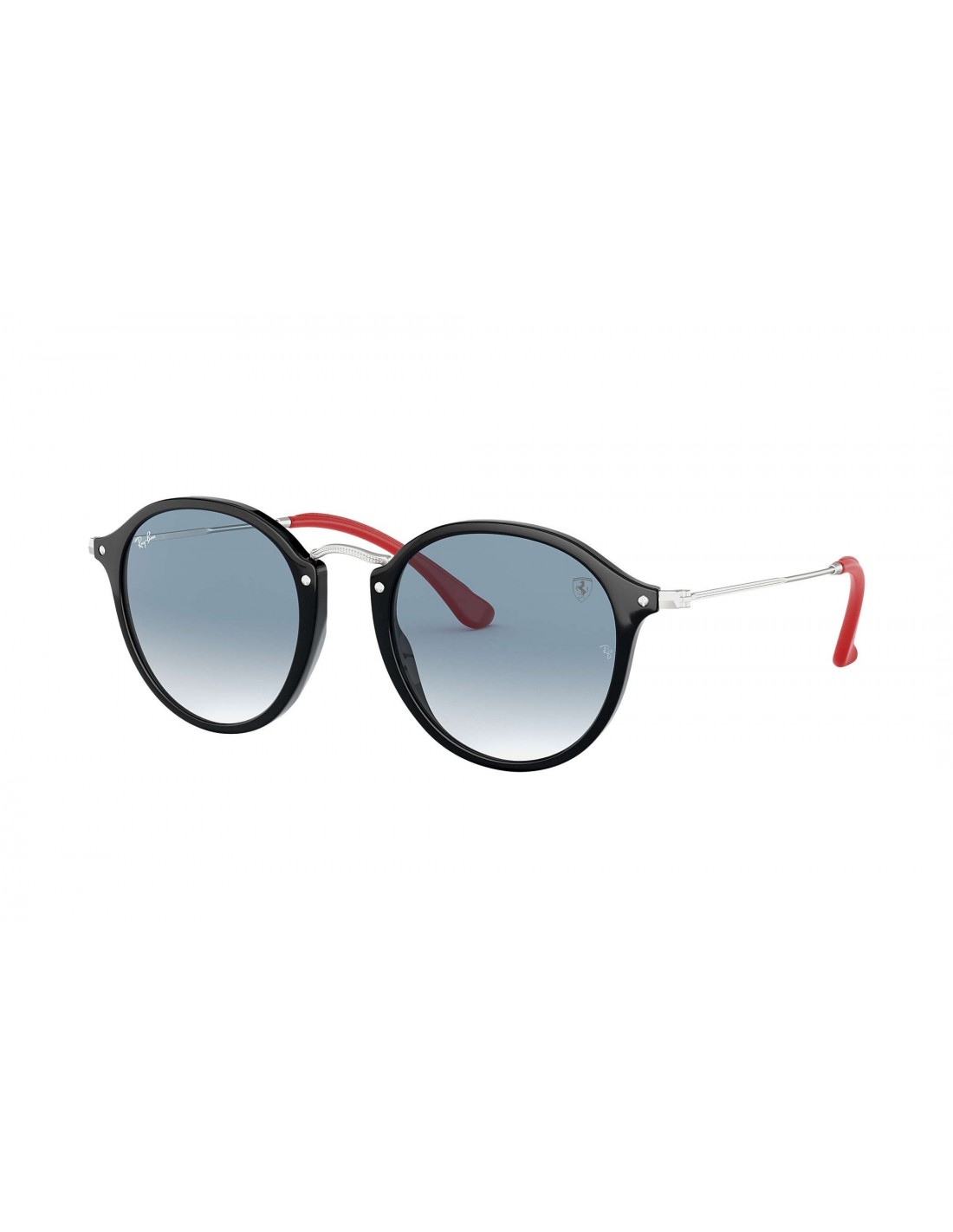 Lentes de sol Ray Ban Rb2447nm F6013F Scuderia Ferrari Round Azul degradado