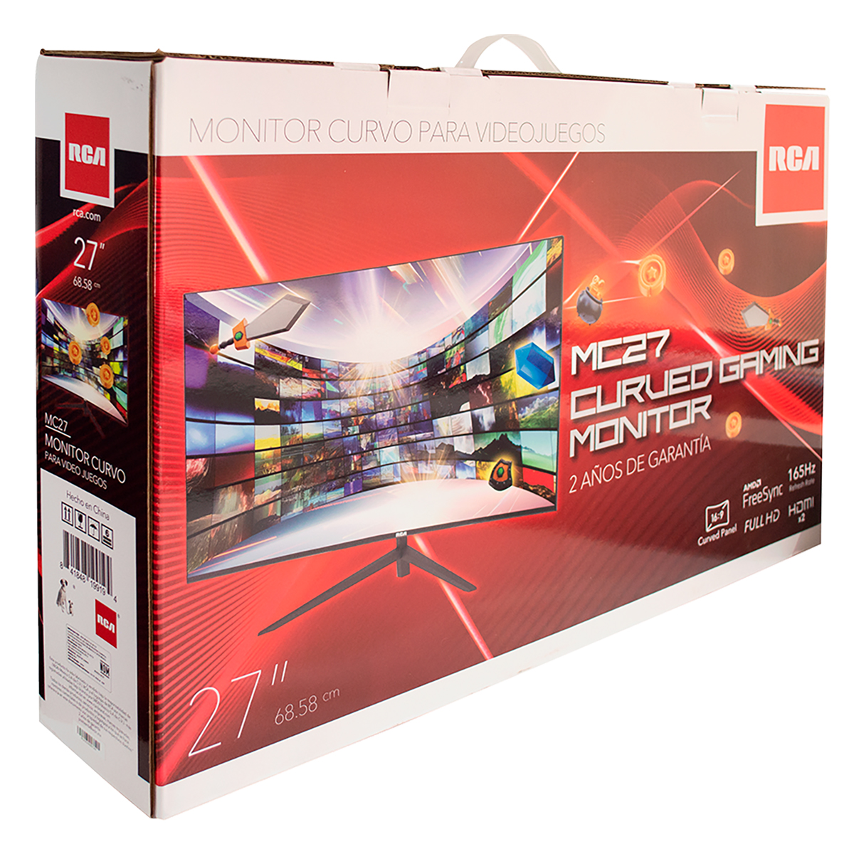 Monitor RCA Curvo 27" HD