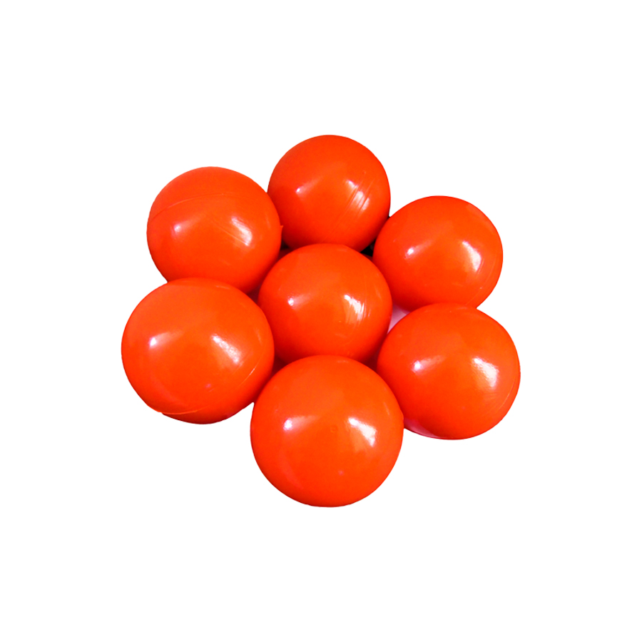 Pelotas Para Alberca *50 pzs.* Libres De Plomo Color Naranja 