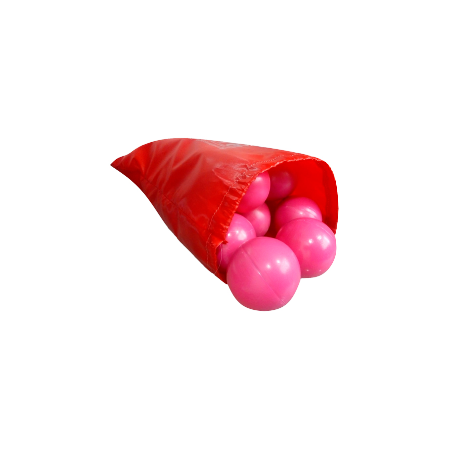 Pelotas Para Alberca *100 pzs.* Libres De Plomo Color Rosa 