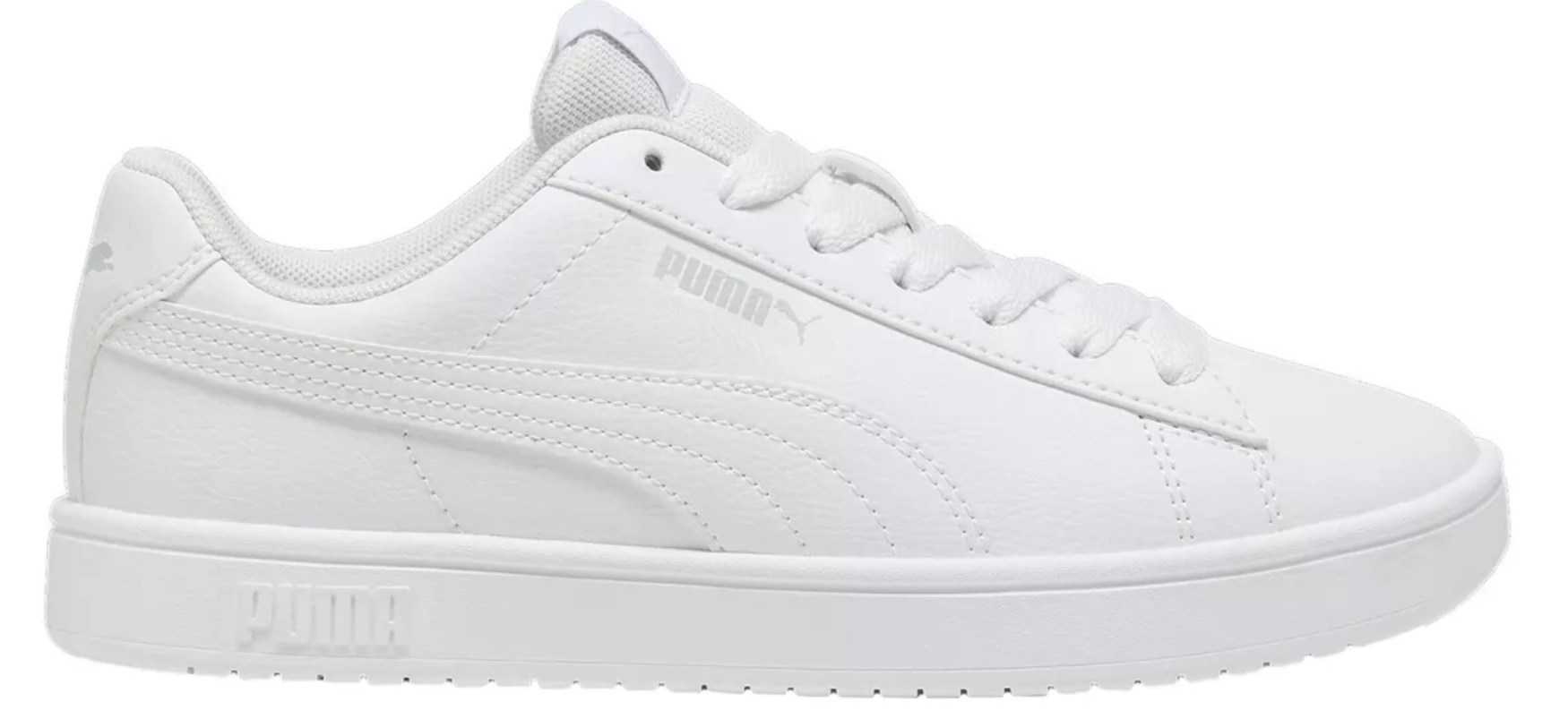 Tenis Casual Puma Rickie Classic Color Blanco Para Mujer