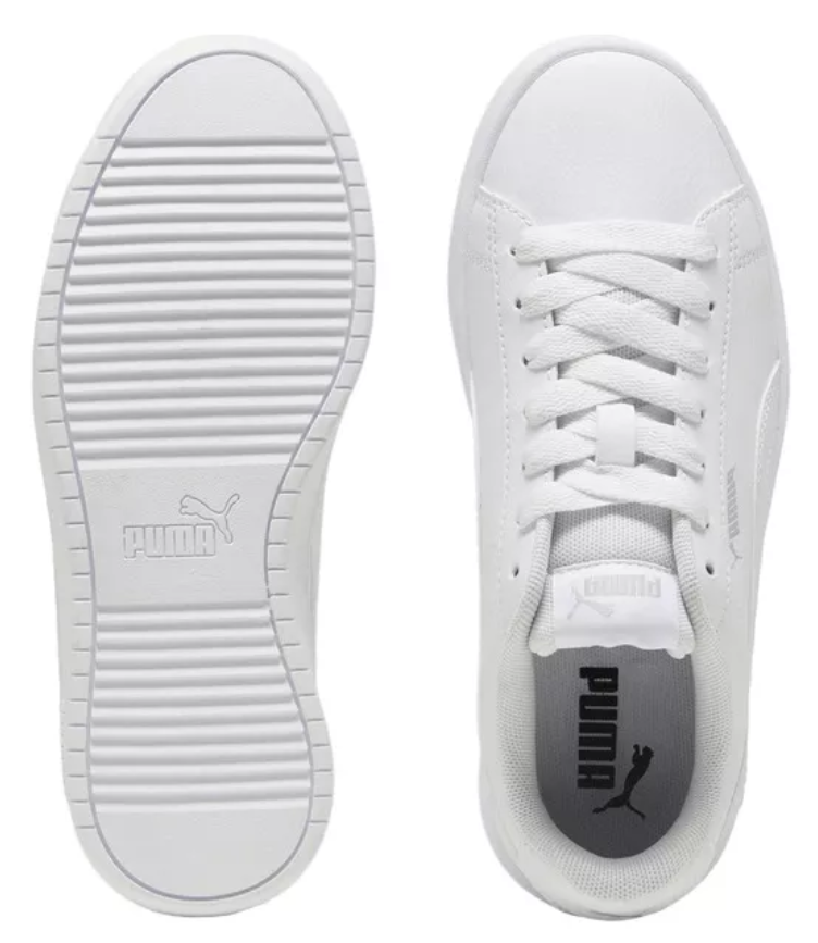 Tenis Casual Puma Rickie Classic Color Blanco Para Mujer