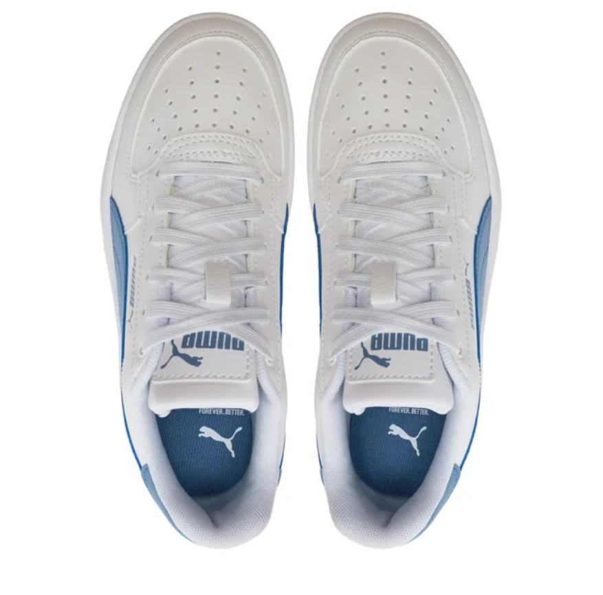Tenis Casual Puma Caven 2.0 Color Blanco/Azul Para Mujer