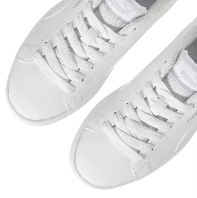 Tenis Casual Puma Rickie Classic Color Blanco Para Mujer