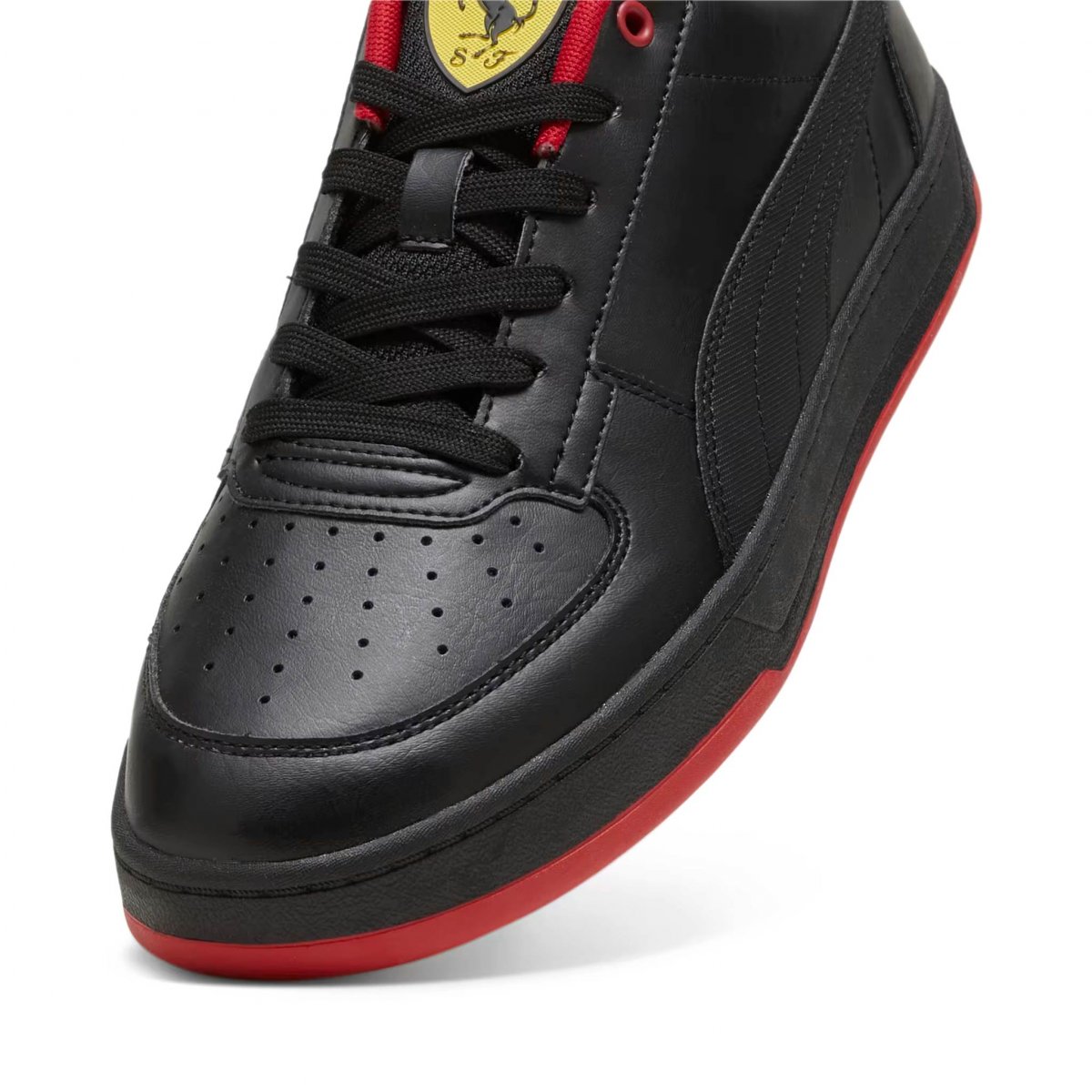 Tenis Casual Puma Ferrari Caven 2.0 Color Negro Para Hombre