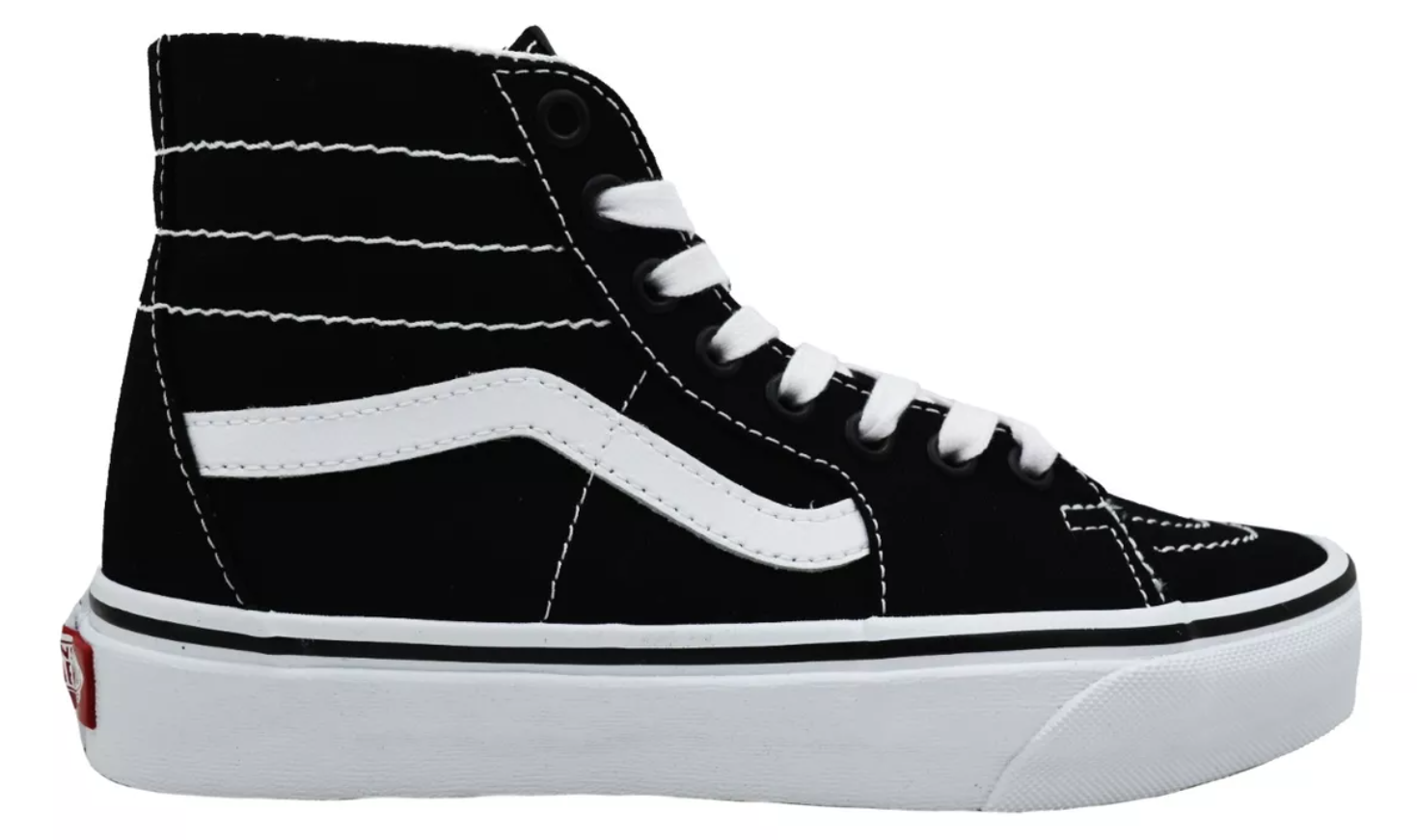 Tenis Casual Vans SK8-Hi Tapered Color Negro Unisex.
