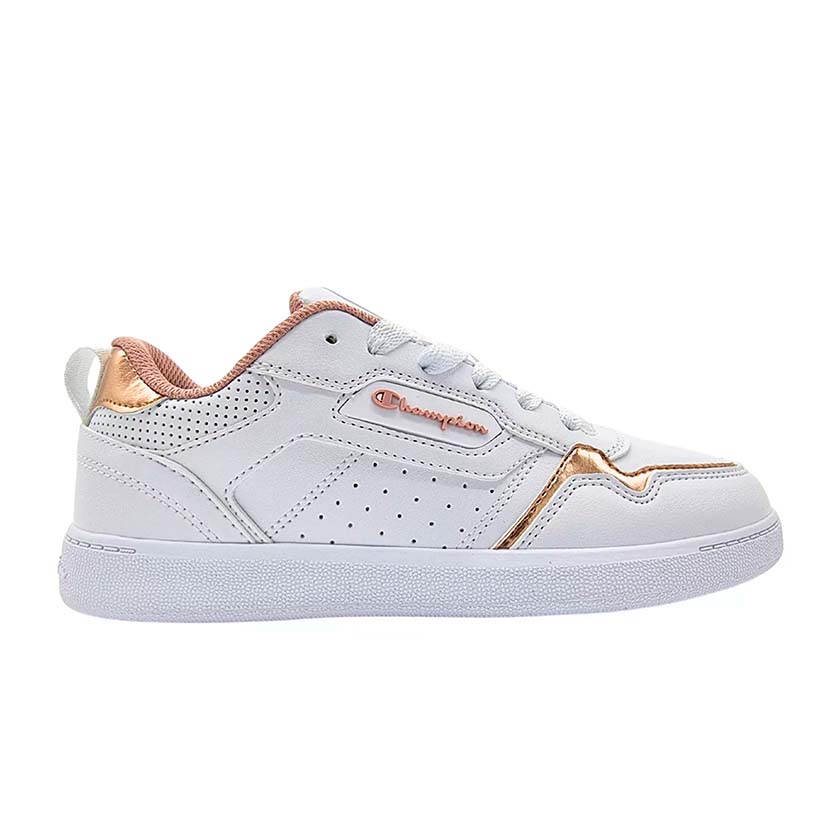 Tenis Casual Champion Lore Color Blanco/Rose Gold Para Mujer