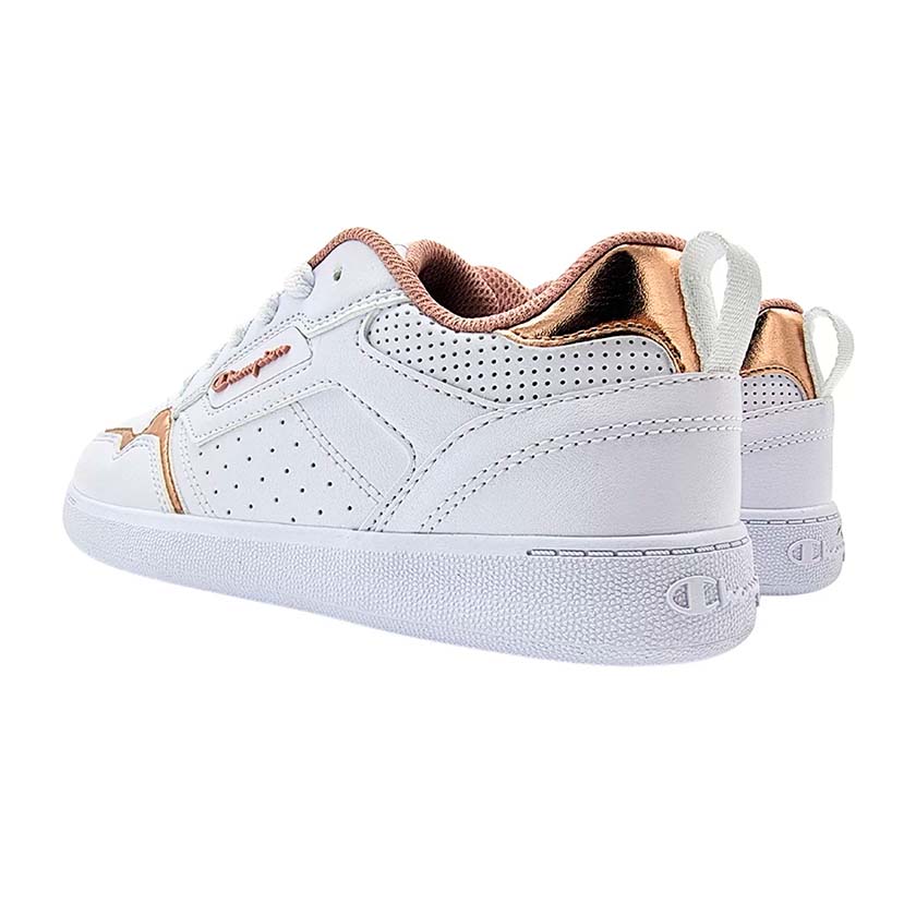 Tenis Casual Champion Lore Color Blanco/Rose Gold Para Mujer