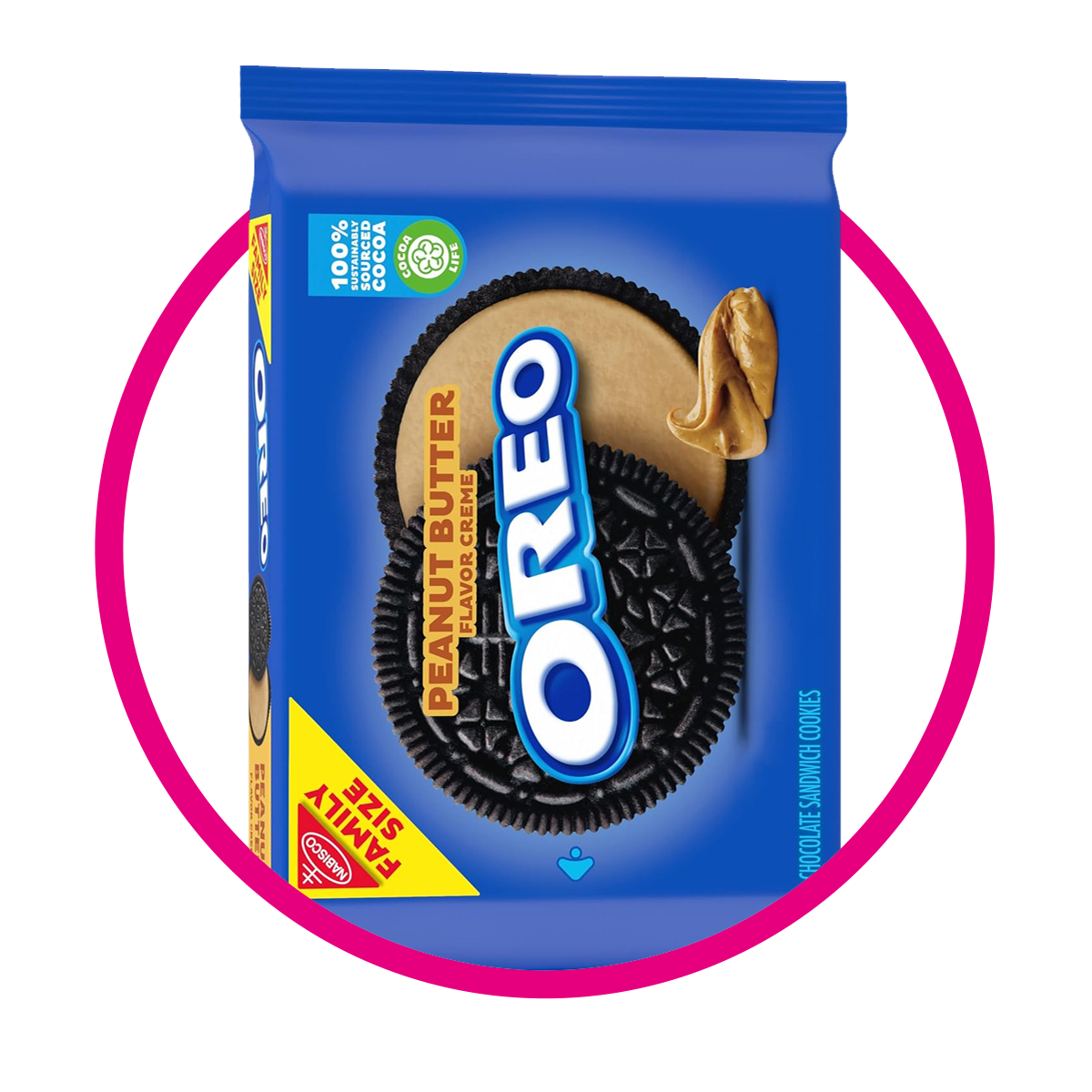  OREO PEANUT BUTTER BOLSA 482G 