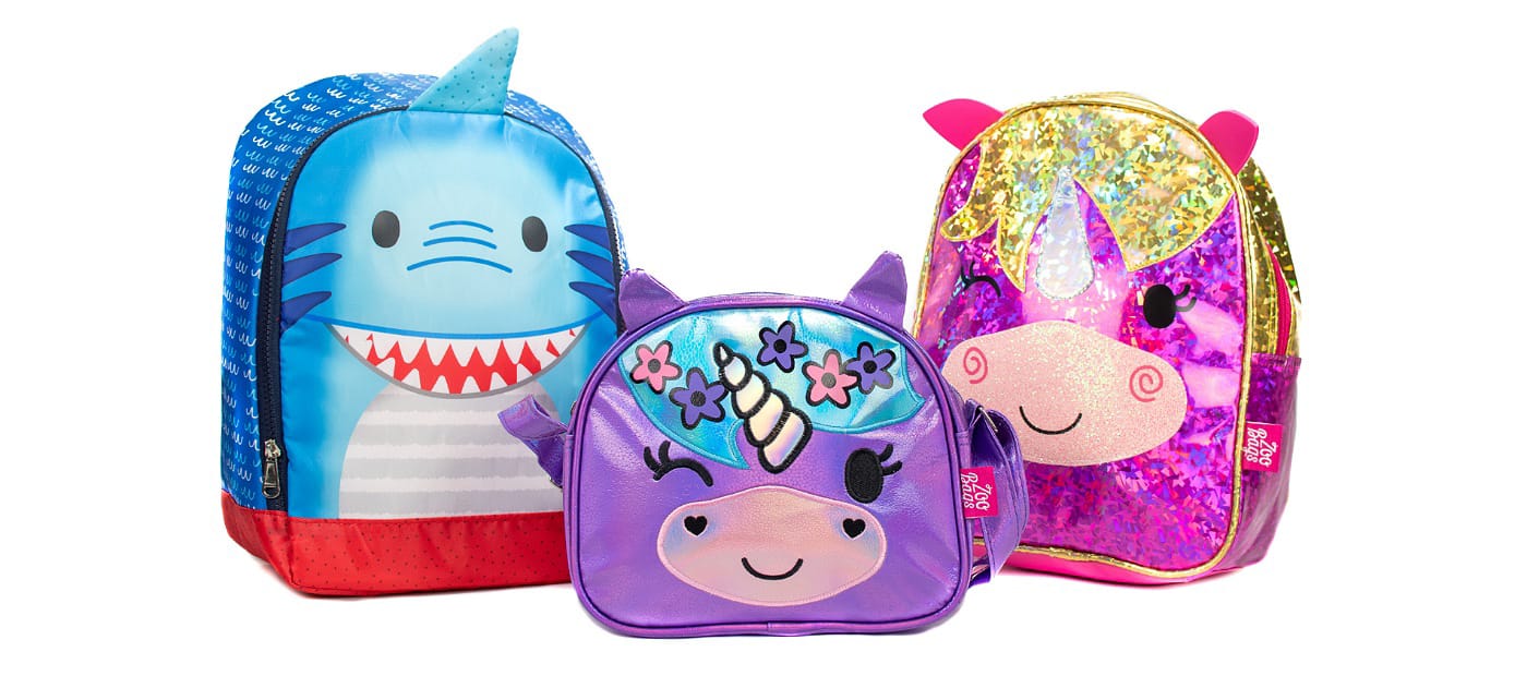 Mochila infantil Tiburón para niñas y niños. Prácticas y Originales. Perfectas para VIAJE, ESCUELA, GUARDERIA, EQUIPAJE, LONCHERA,PAÑALERA..